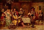 Jean Leon Gerome Ferris The Birth of Pennsylvania 1680 Germany oil painting artist